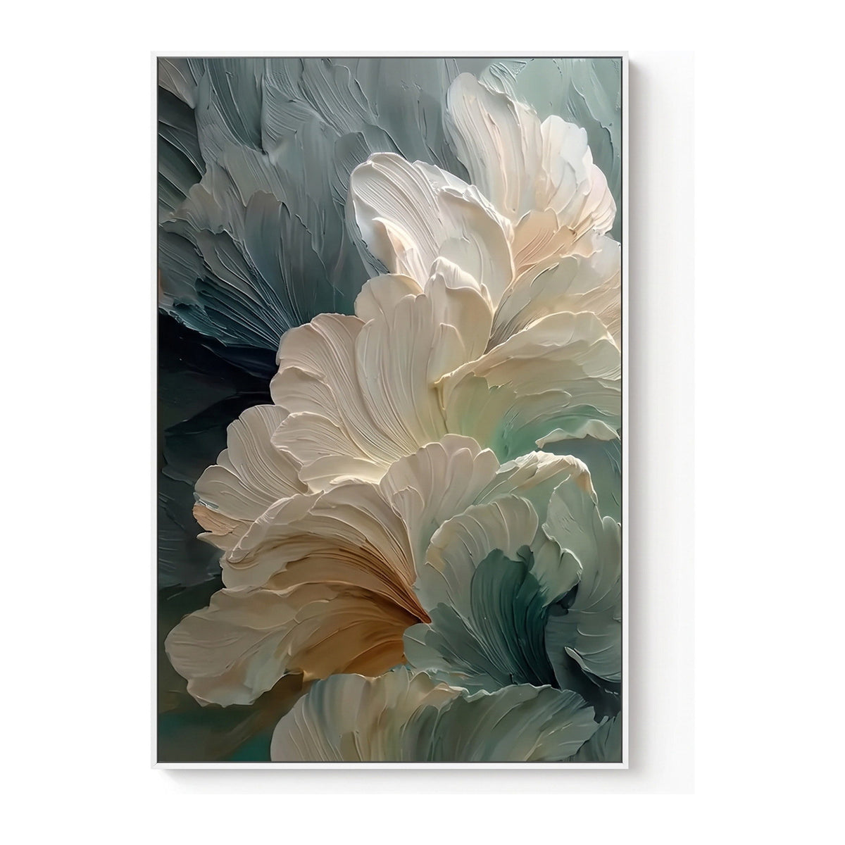 White Peony, Dark Ground