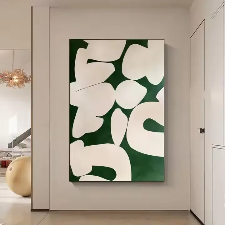 Cream on Green
